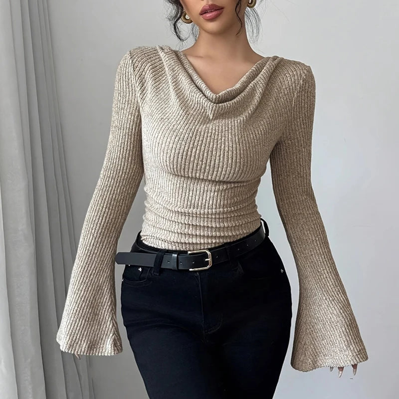 Sienna - Off-Shoulder Knit Top