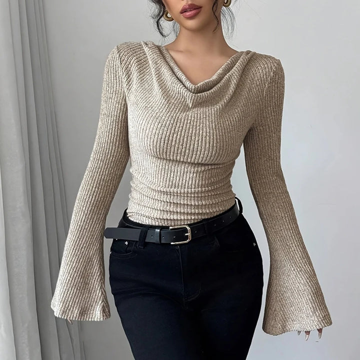 Sienna - Off-Shoulder Knit Top