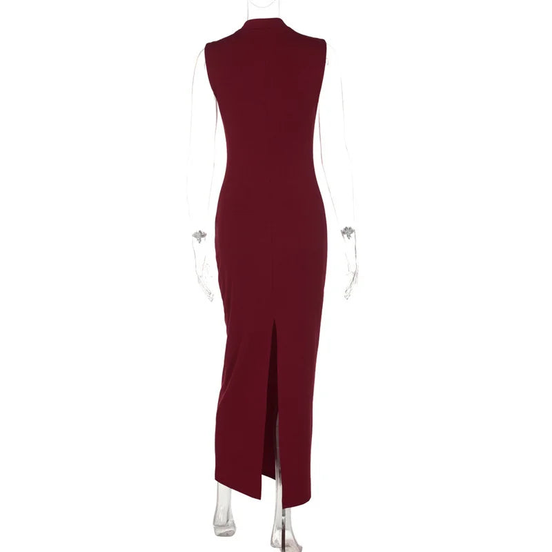 Isabella | Sleek Maxi Dress