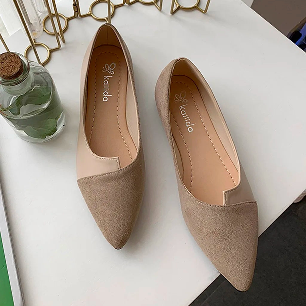 Elise - Pointed Ballet Flats