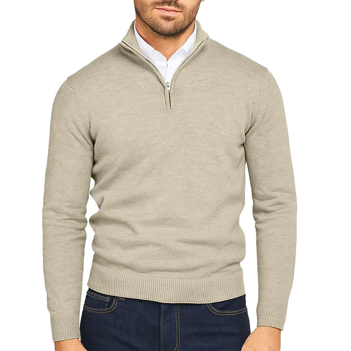 Clark - Lightweight Quarter‑Zip Jumper