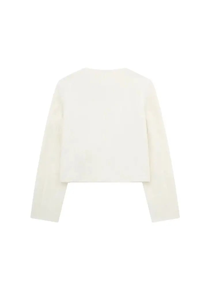 Odessa - Cropped Button Jacket