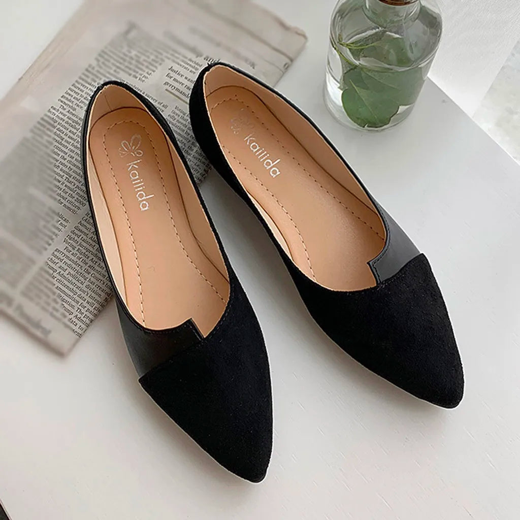 Elise - Pointed Ballet Flats