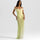 Zivra | See Through Maxi Dress - Yellow
