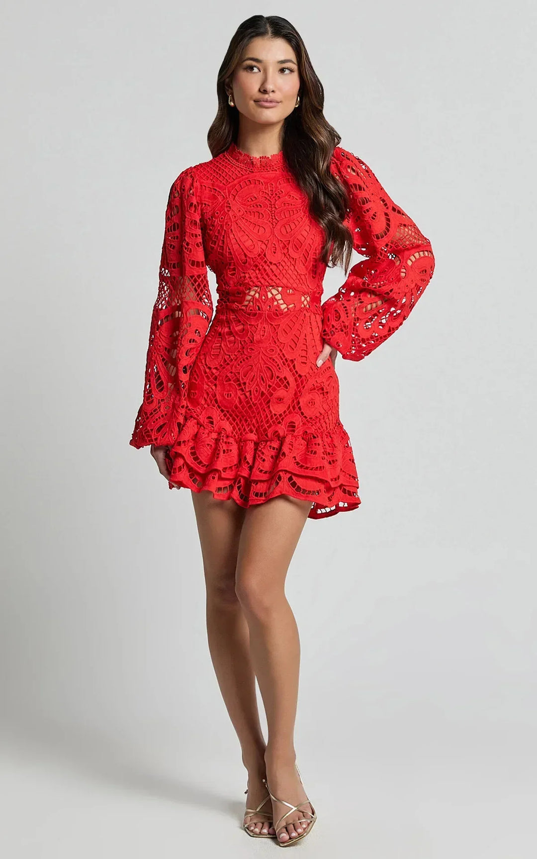 Celeste - Lace Mini Dress