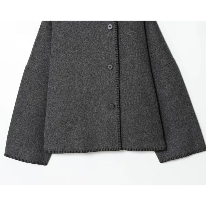 Elowen - Oversized Wool-Feel Jacket