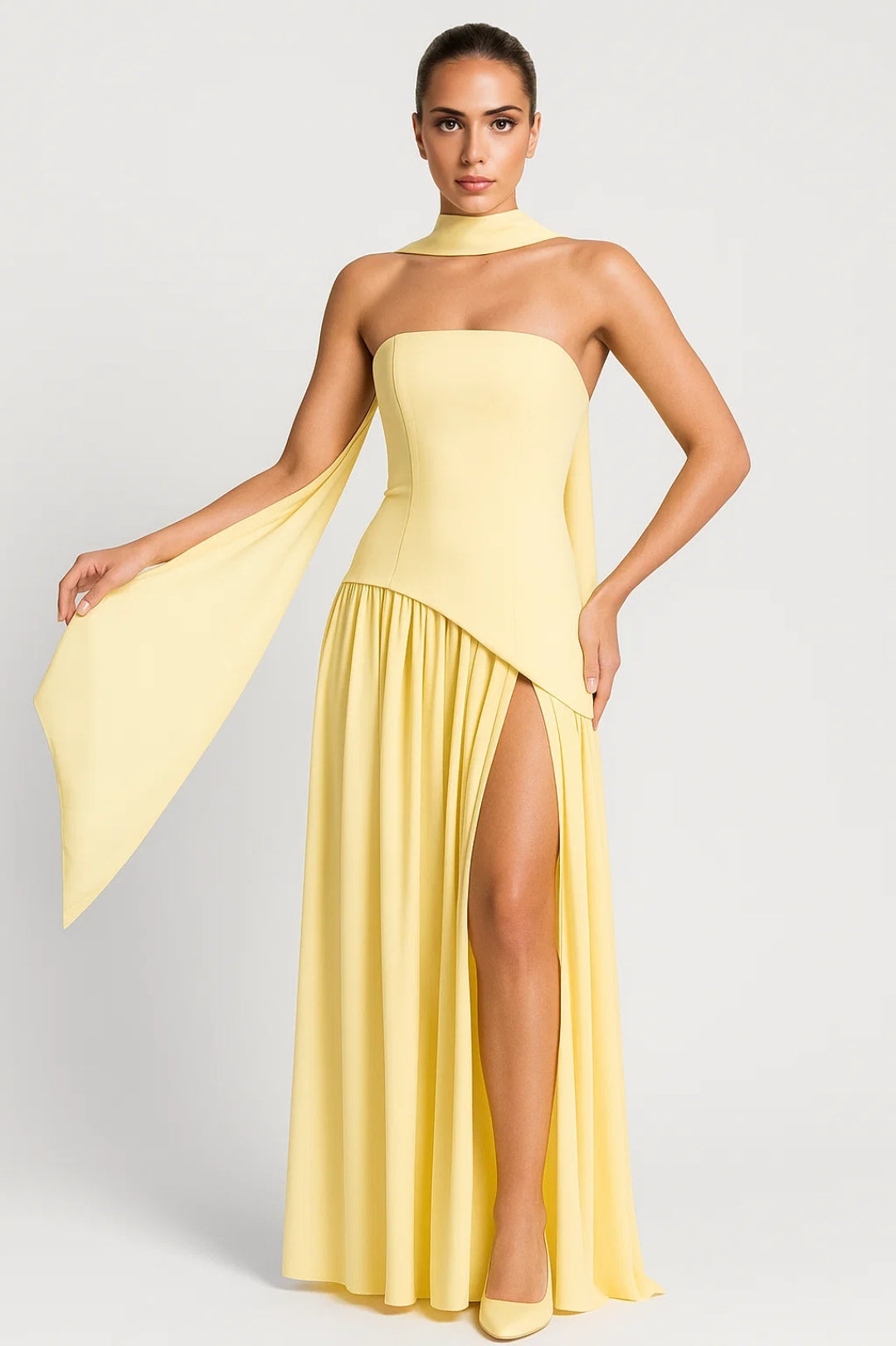 Thessaly | Strapless Evening Gown