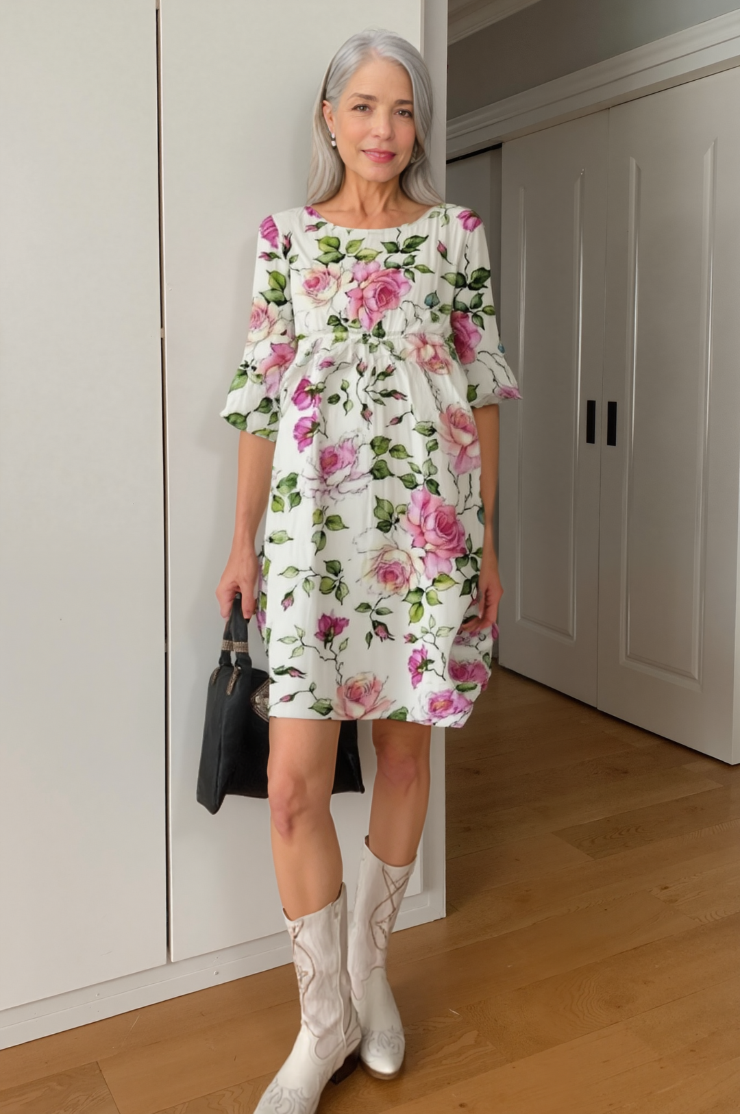 Kira | Timeless Chic Floral Dress