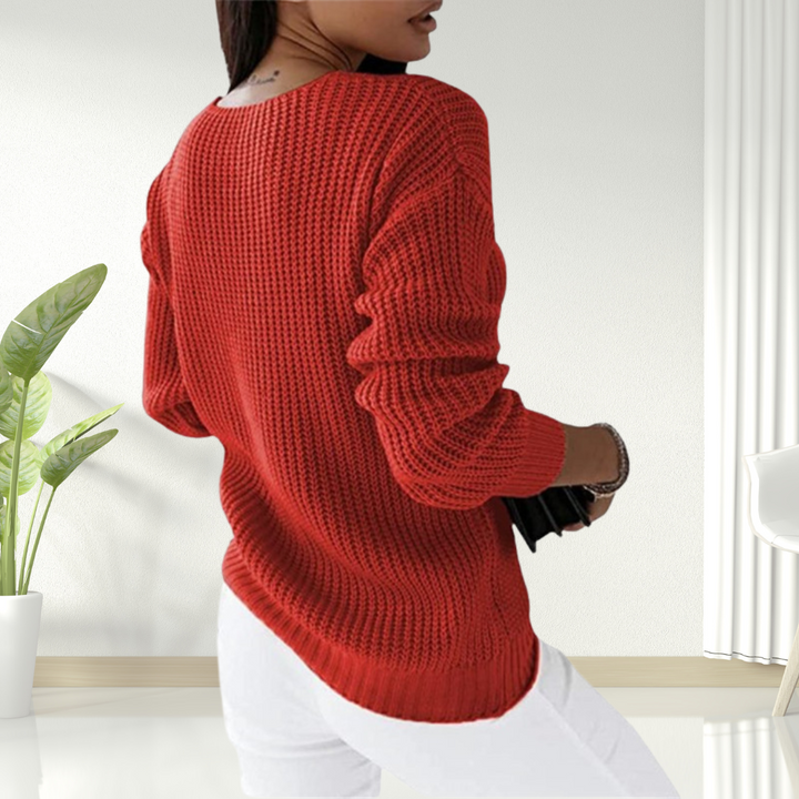 Oriana | Scandinavian Knit Sweater