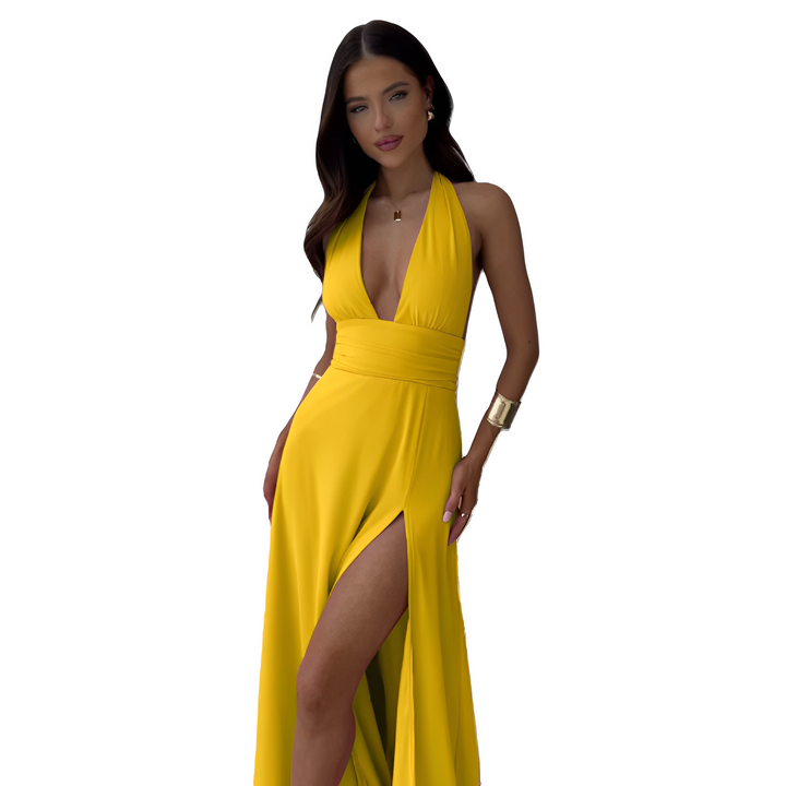 Clemency - Luxe Halter Gown