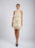 Nia | Ruffle Mini Dress - Beige