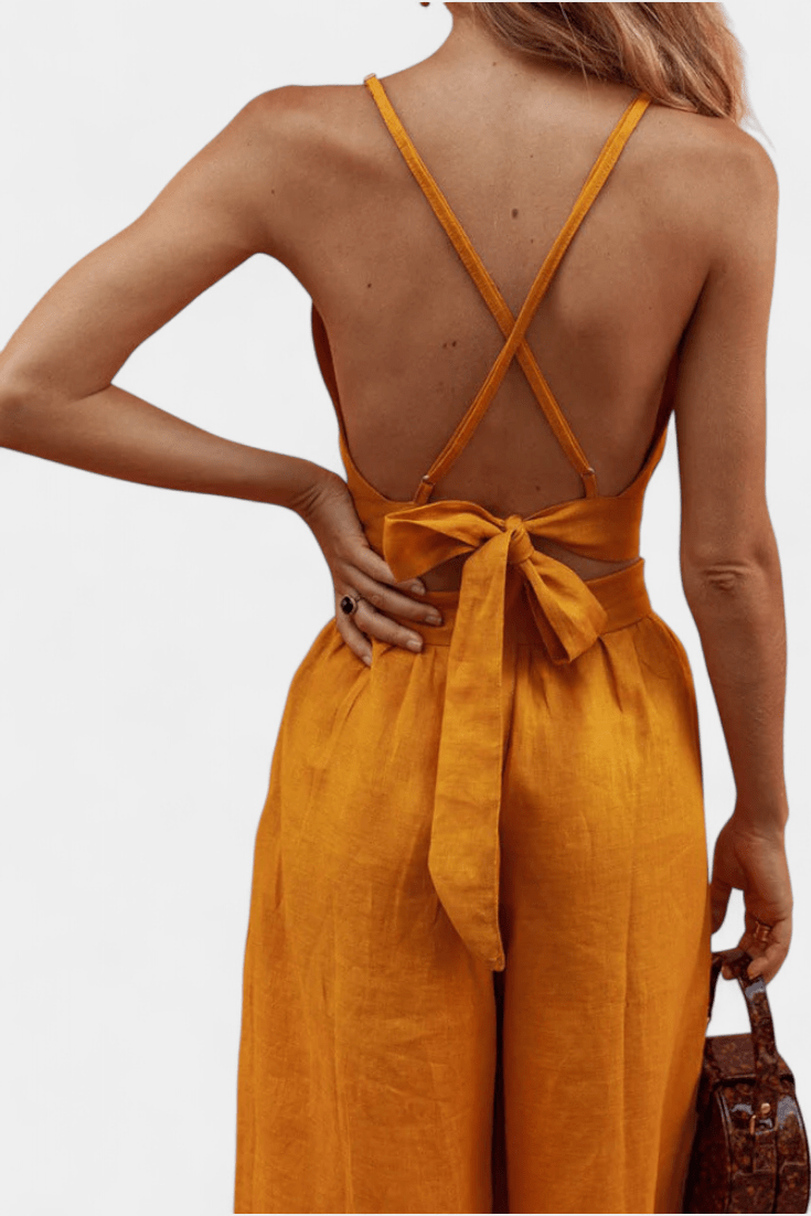 Valentina | Lace Top &amp; Wide Trousers