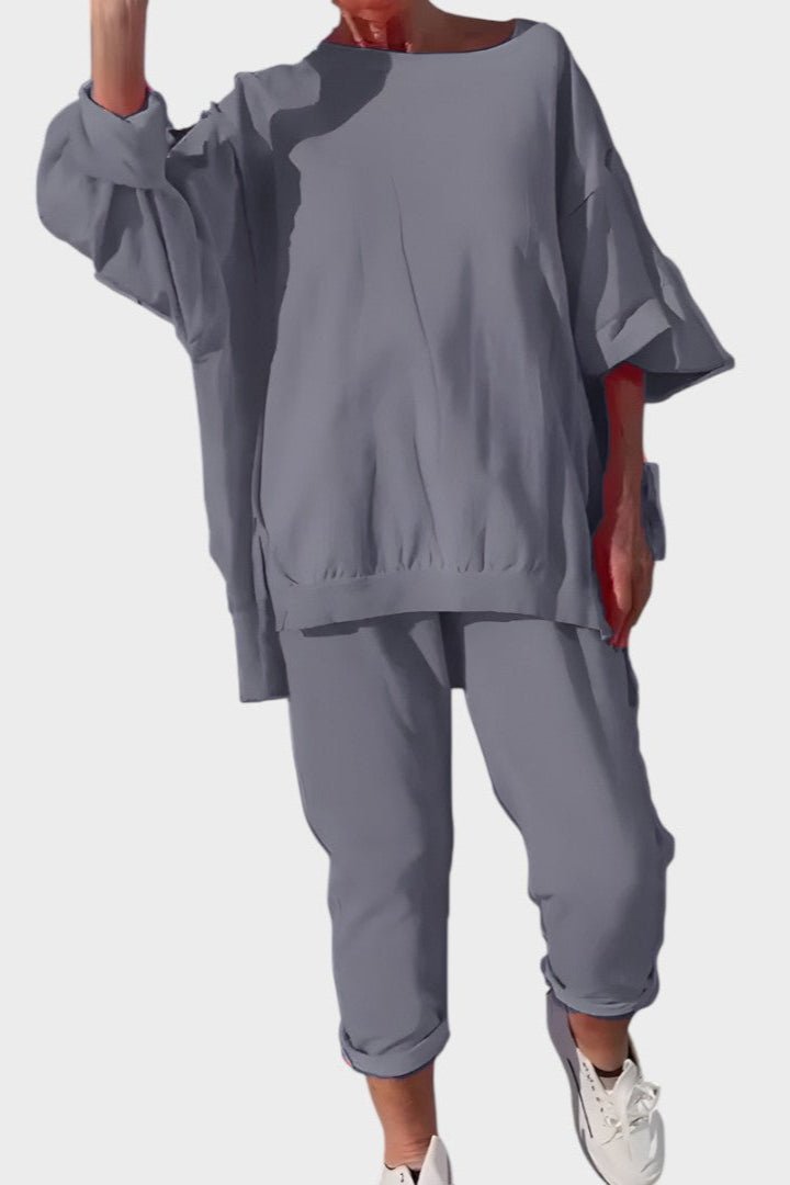 Veronika | Oversized T-Shirt &amp; Trousers