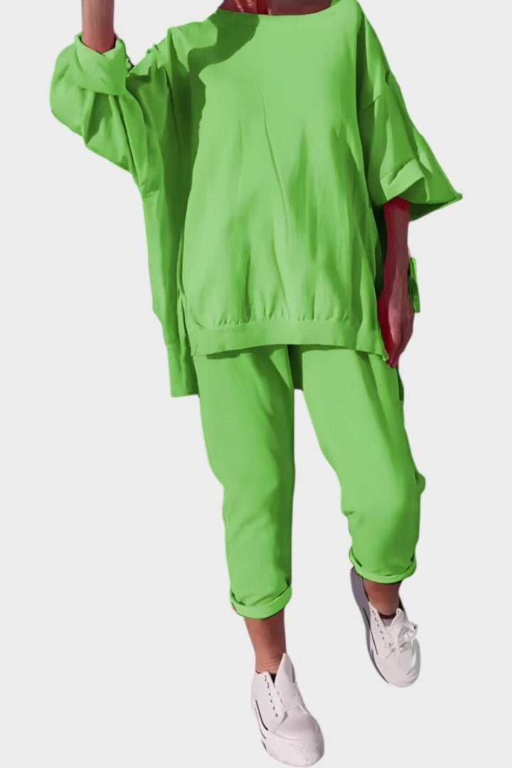 Veronika | Oversized T-Shirt &amp; Trousers