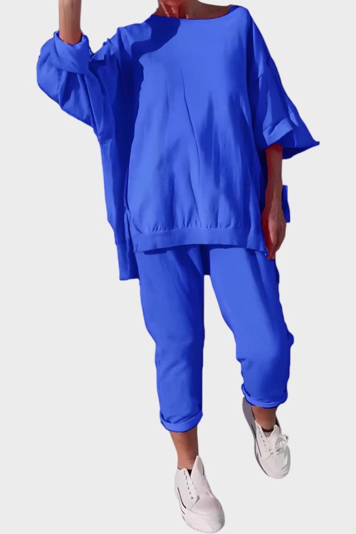 Veronika | Oversized T-Shirt &amp; Trousers