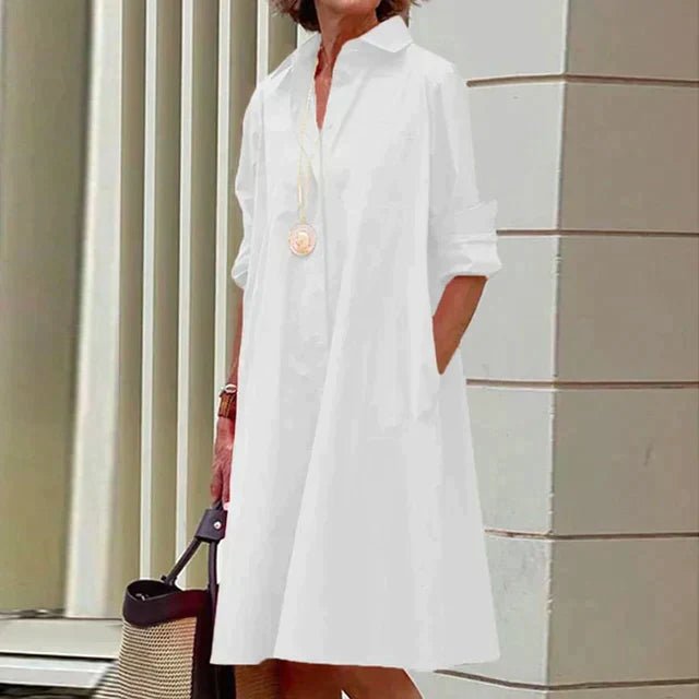 Jess | Casual Pocket Midi Dress