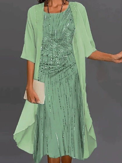 Karra | Elegant Floral Midi Dress