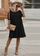 Matilde | Elegant Sheer Sleeve Midi Dress