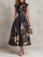 Elira | Satin Pleated Midi Dress