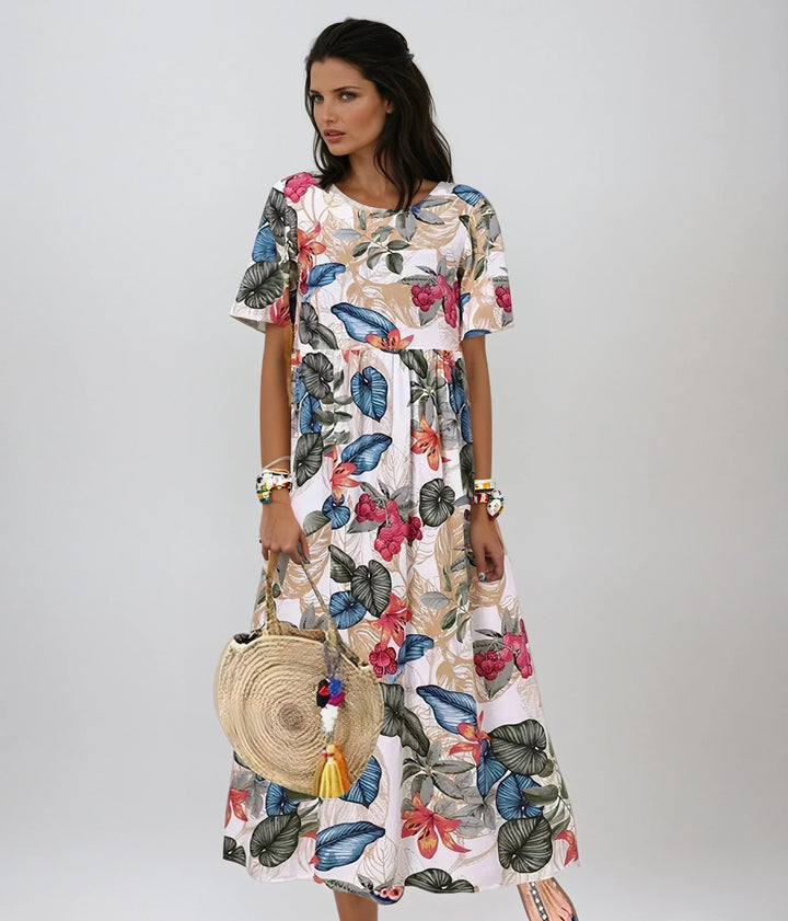 Lovi | Elegant Floral Summer Dress