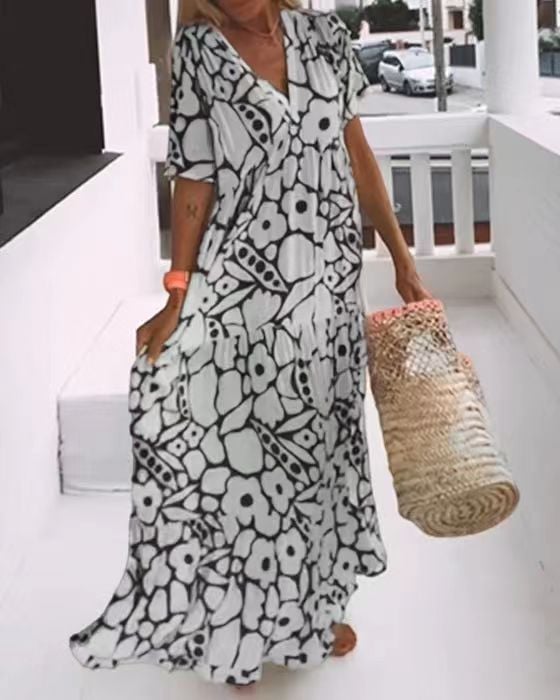 Isabella | Printed Day Charm Dress