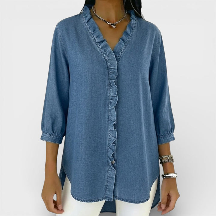 Maisie | Elegant Ruffle Blouse