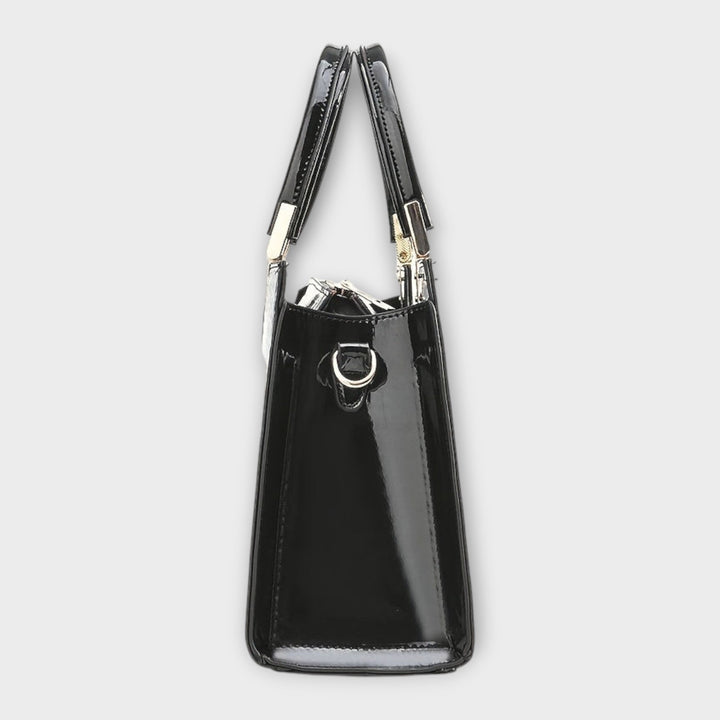 Velora | Crocodile Gloss Handbag