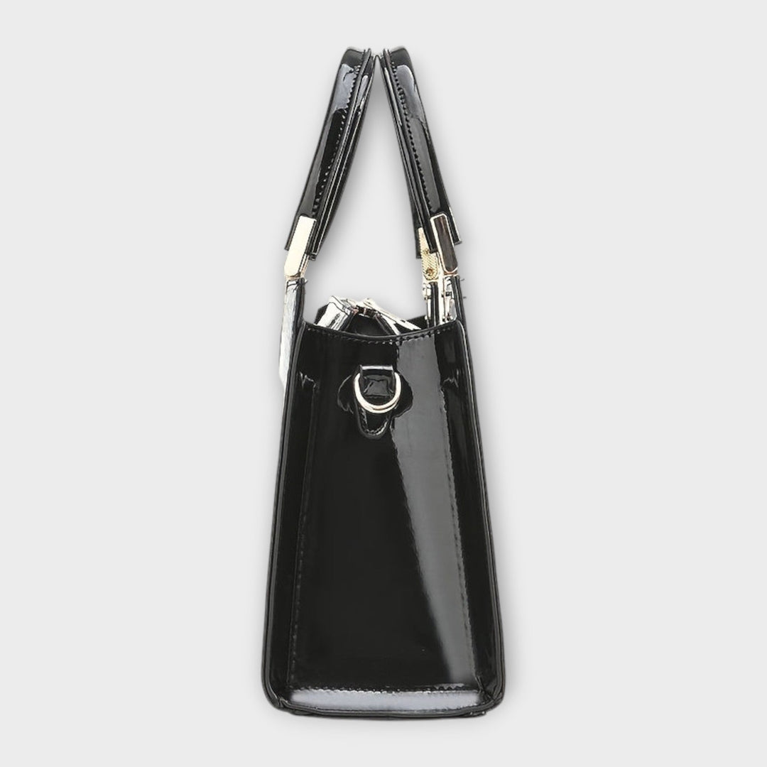Crovella | Glossy Crocodile Handbag –