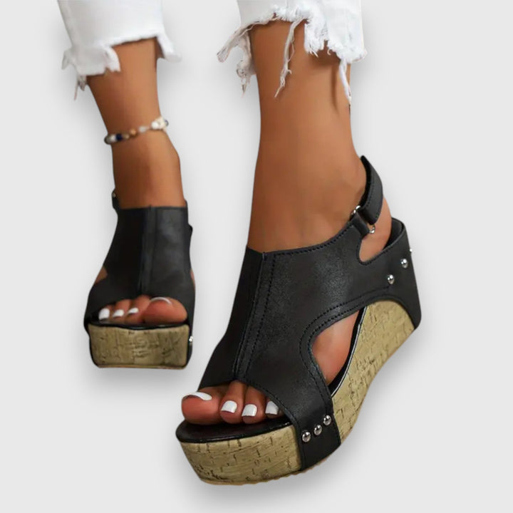 Mia | Retro Platform Sandals