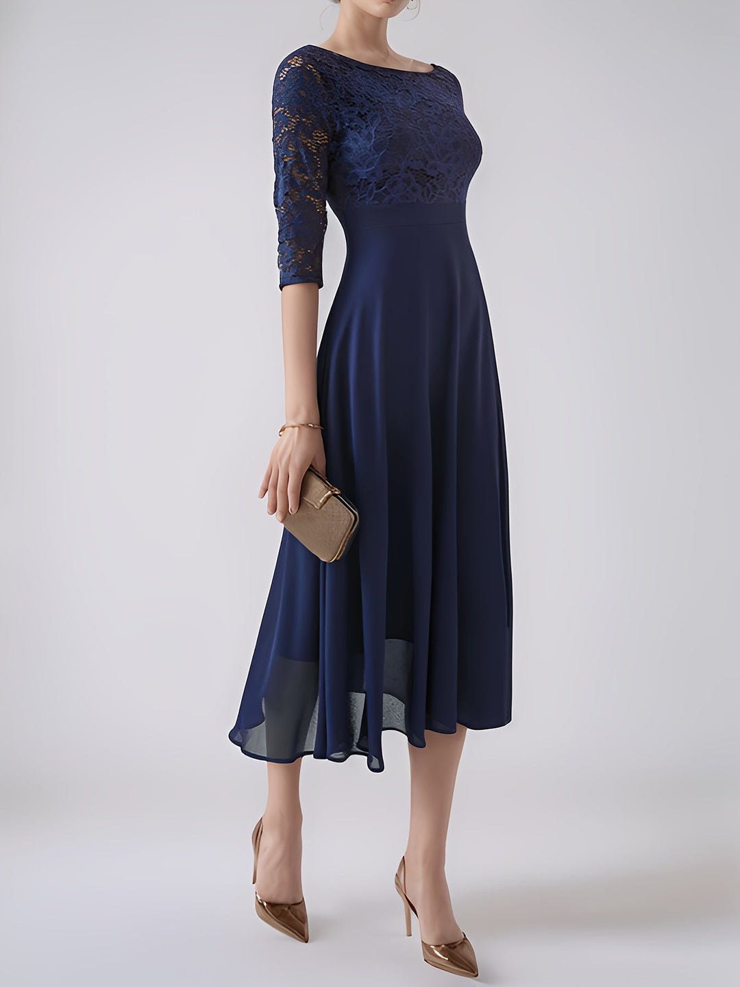 Claara | Elegant Chiffon Evening Gown