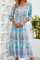 Almira | Seaside Boho Midi Dress