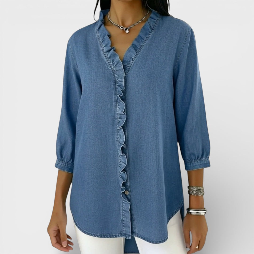 Maisie | Elegant Ruffle Blouse