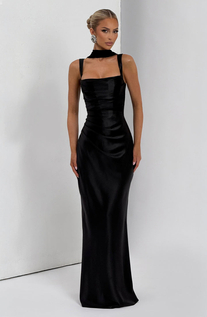 Sequin | Maxi Dress - Black