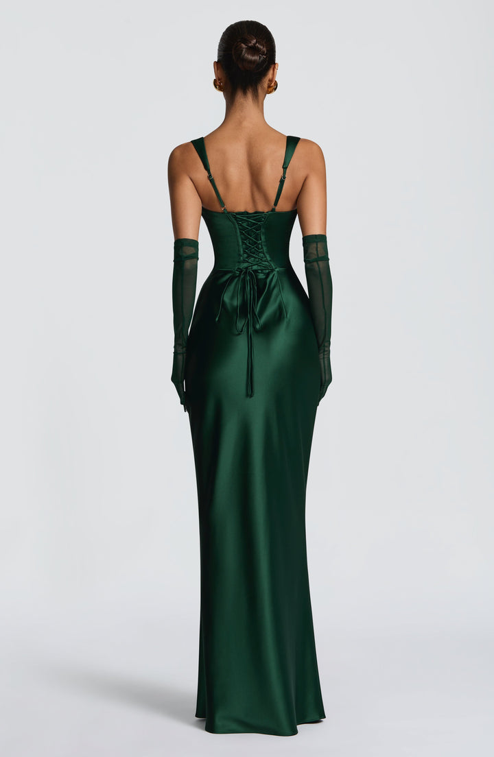 Sequin | Maxi Dress - Emerald