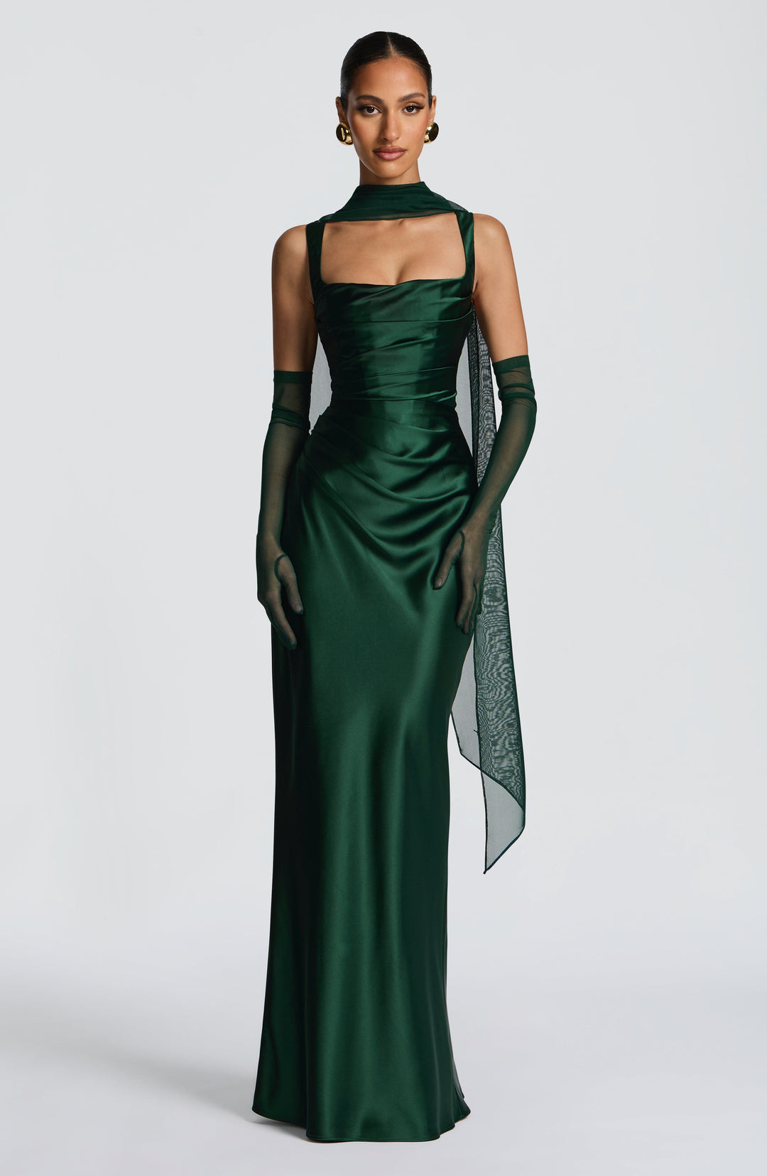 Sequin | Maxi Dress - Emerald
