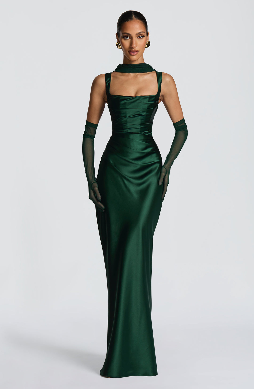 Sequin | Maxi Dress - Emerald