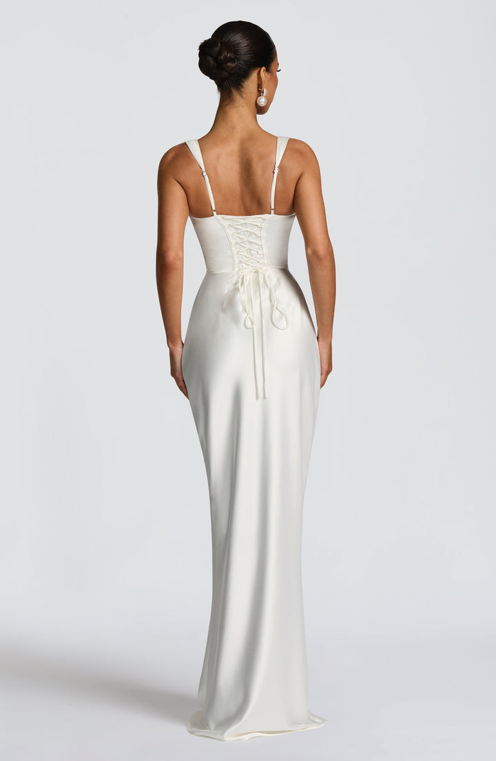 Sequin | Maxi Dress - Ivory