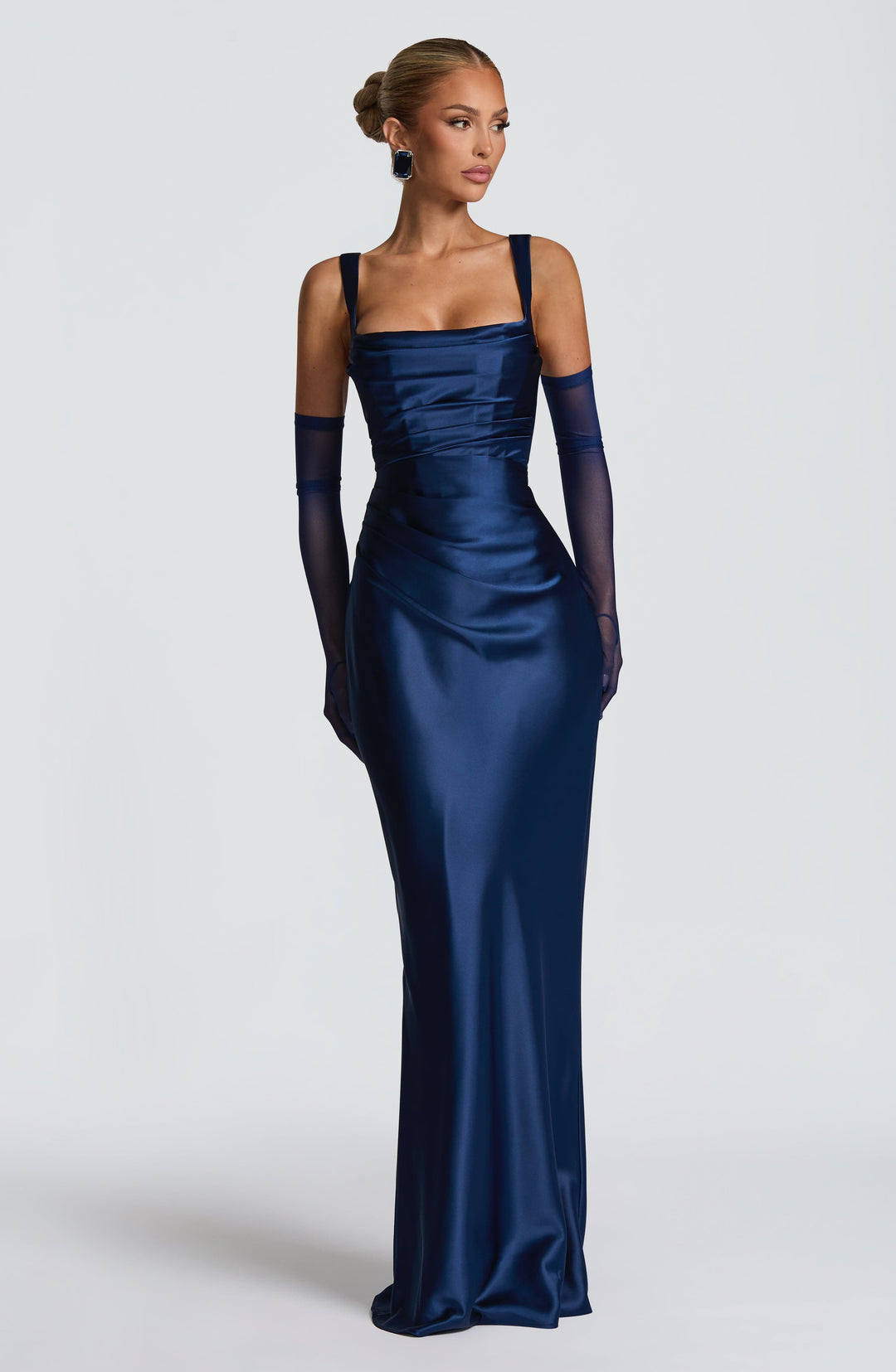 Sequin | Maxi Dress - Navy
