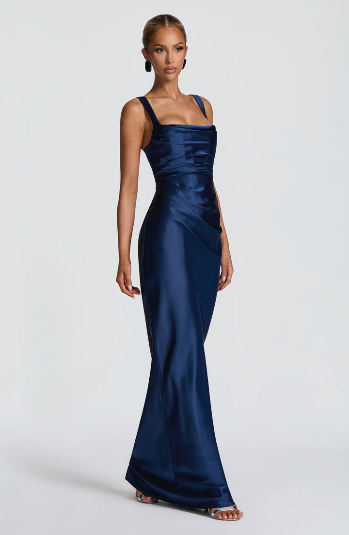 Sequin | Maxi Dress - Navy
