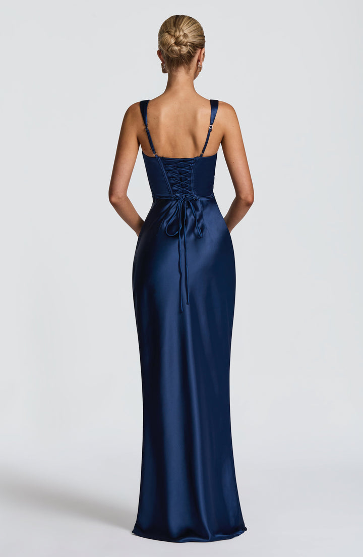 Sequin | Maxi Dress - Navy