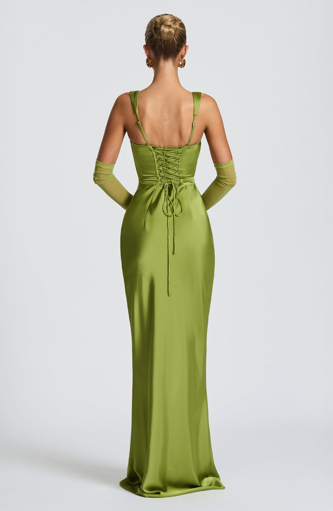 Sequin | Maxi Dress – Olive