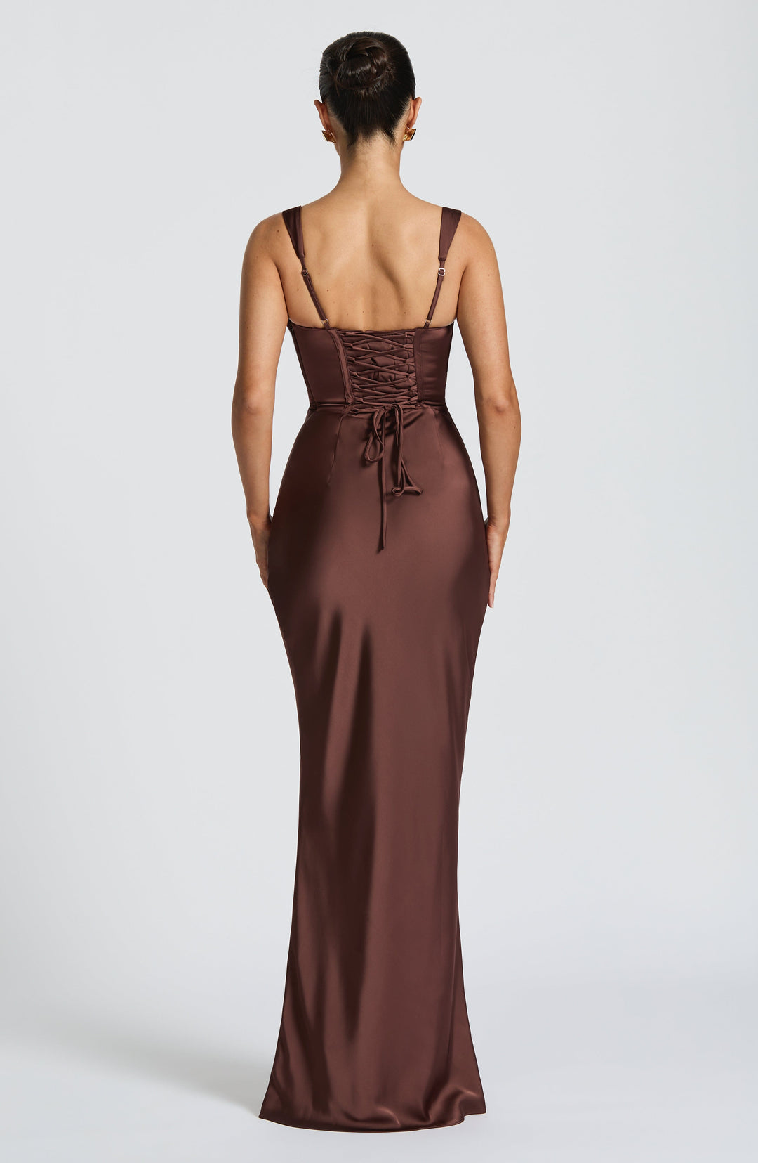 Sequin | Maxi Dress - Plum Brown