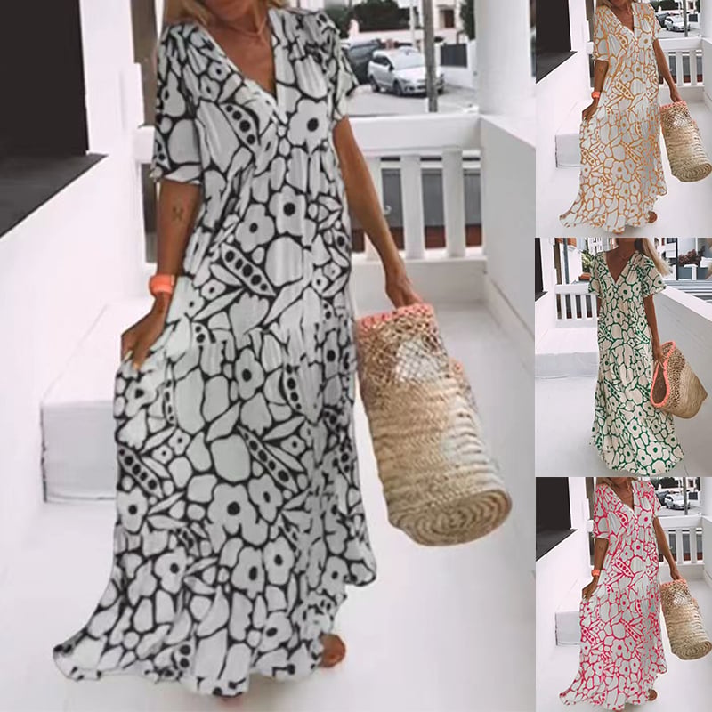 Isabella | Printed Day Charm Dress