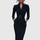 Velmira | Belted Pencil Midi Dress
