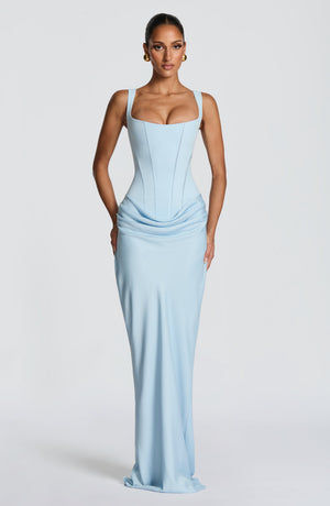 Cornelia | Maxi Dress - Baby Blue