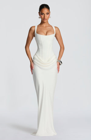 Cornelia | Maxi Dress - Ivory