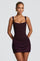 Sequin | Mini Dress- Plum