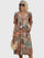 Bella | Elegant Floral Midi Dress
