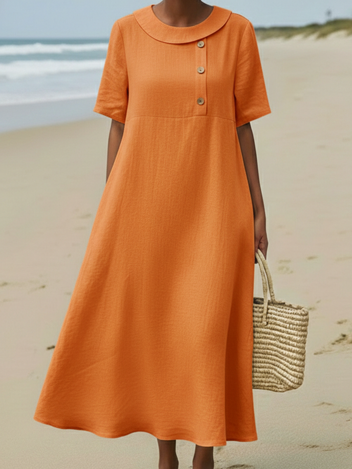 Lena | Everyday Button Dress