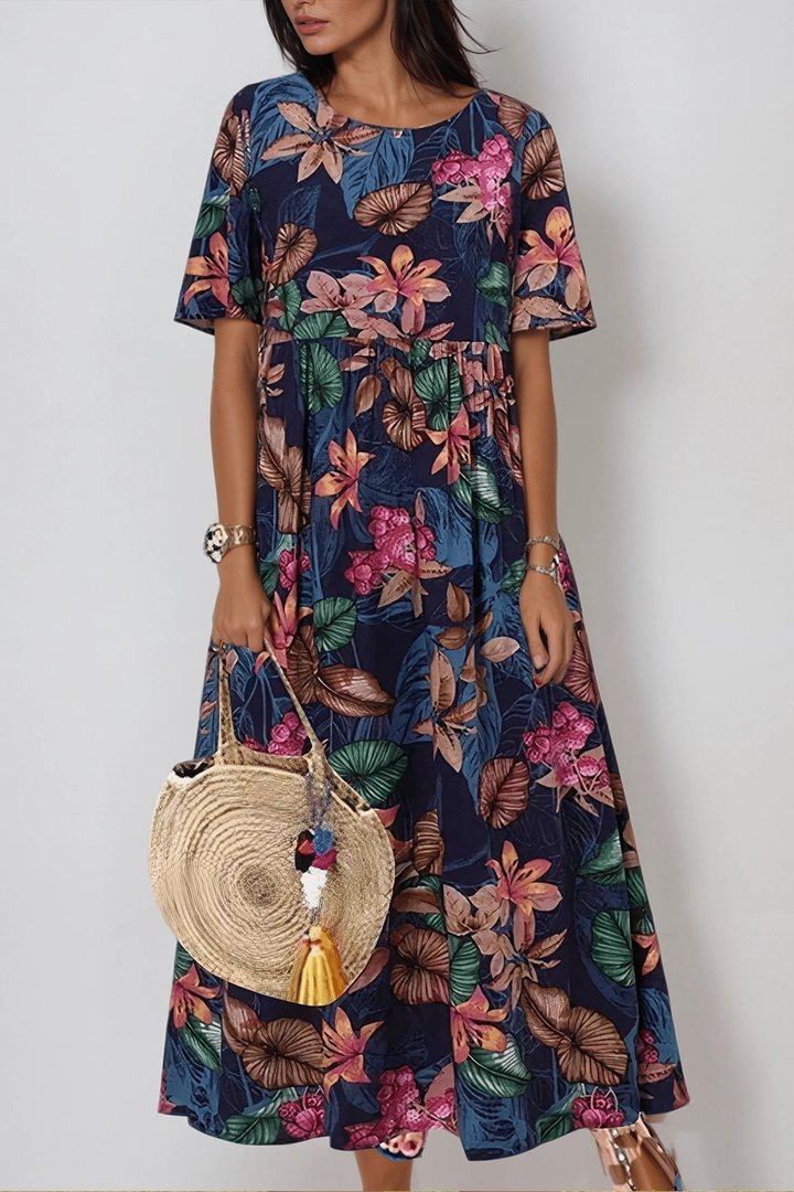 Elaris | Summer Bloom Midi Dress